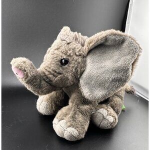 K&M Wild‎ Republic African Gray Elephant 8" Bean Bag Plush Stuffed Animal